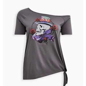 Torrid Poison off the shoulder top